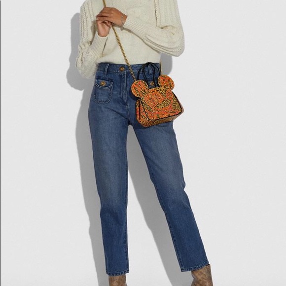 Disney Mickey Mouse X Keith Haring Kisslock Bag - Picture 10 of 10